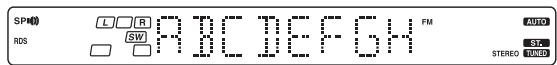 KENWOOD KRF-V6070D - RT (Radio Text) display: - 1