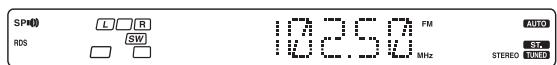 KENWOOD KRF-V6070D - Visualizzazione della frequenza: - 1