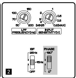 KENWOOD KAC-9152D - Commande frequency (fréquence d'amplification des basses) (kac-9152d/8152d uniquement) - 3