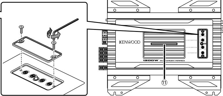 KENWOOD KAC-PS650D - ^6 Control SUB.CH LPF FREQUENCY - 1