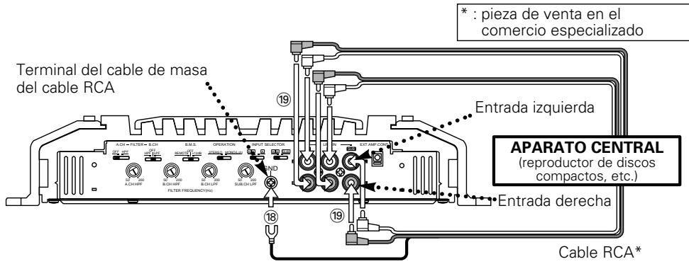 KENWOOD KAC-PS650D - Terminal de contro de amperaje de salute (EXT.AMP.CONT.) ② - 1