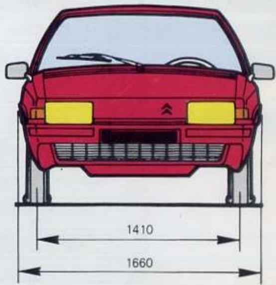 CITROEN BX - Caractéristiques techniques - 2