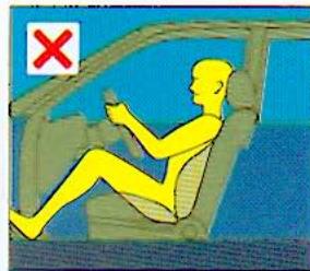 CITROEN BERLINGO 1 2000 - SCHEMA DES POSITIONS DE CONDUITE - 3