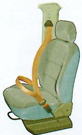 CITROEN BERLINGO 1 2000 - PRÉTENSIONNELS ET BLOQUEURS DE SANGLES A LIMITEUR D'EFFORT - 1