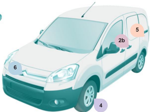 CITROEN BERLINGO 2 2010 - Ouverture capot moteur - 2