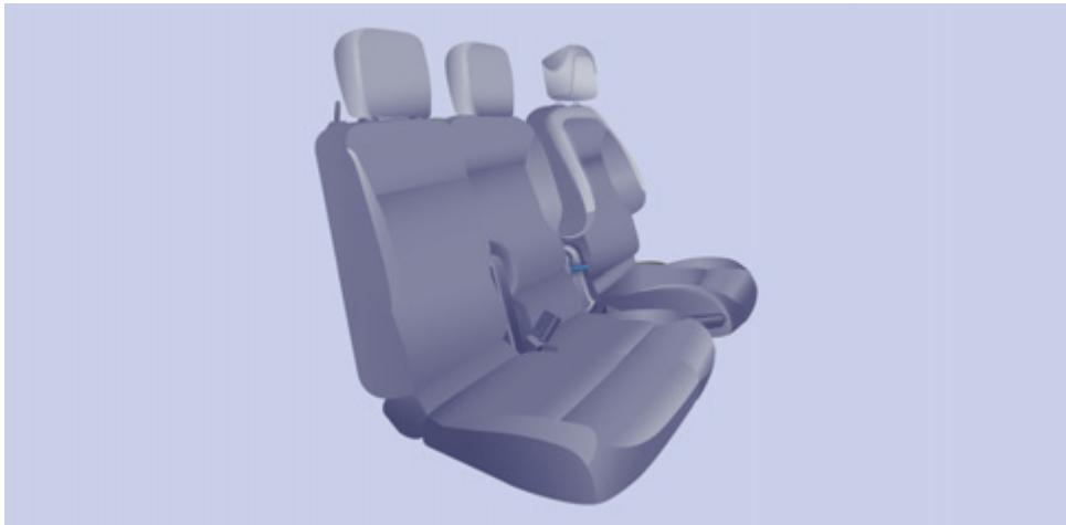 CITROEN BERLINGO 2 2010 - Remettre le dossier en place - 1