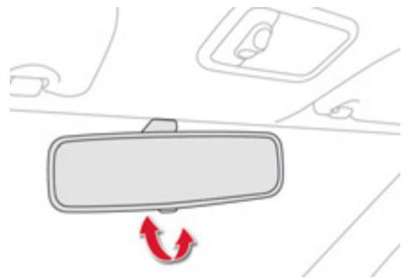 CITROEN C1 2 2012 - Rétroviseur intérieur manuel - 1