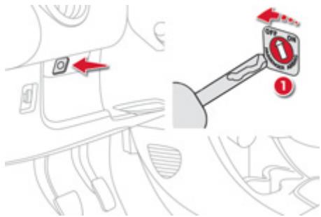CITROEN C1 2 2012 - Neutralisation de l'airbag passager - 1