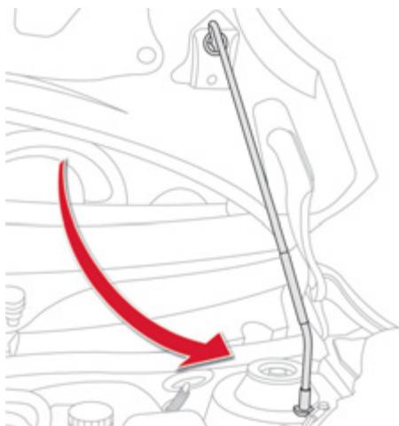 CITROEN C1 2 2012 - Ouverture du capot - 1