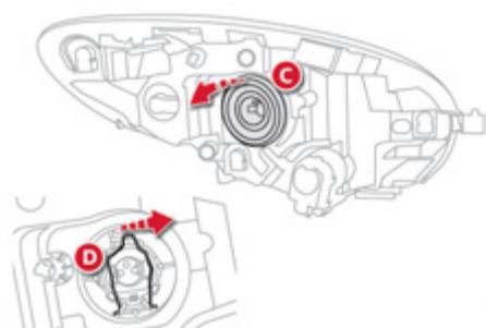CITROEN C1 2 2012 - Feux de croisure / feux de route (H4 - 60/55w) - 1