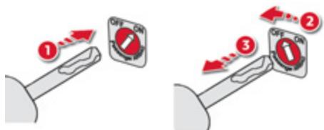 CITROEN C1 2 2012 - Neutralisation de l'airbag passager - 2