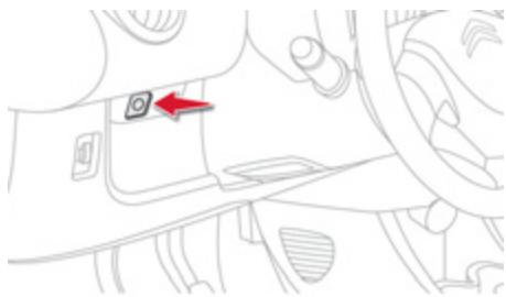 CITROEN C1 2 2012 - Neutralisation de l'airbag passager - 1