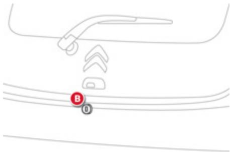CITROEN C1 2 2012 - Verrouillage/déverrouillage avec la clé* - 1