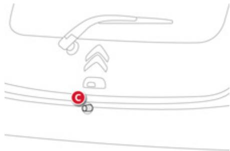 CITROEN C1 2 2012 - Verrouillage/déverrouillage avec la télécommande* - 1