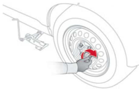 CITROEN C1 2 2012 - Remontage de la roue - 1