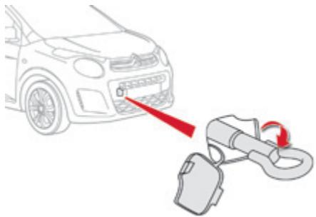 CITROEN C1 2 2014 - Remorquage du véhicule - 1