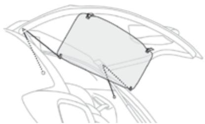 CITROEN C1 2 2014 - Tablette arrière - 1