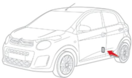 CITROEN C1 2 2014 - Réinitialisation - 1