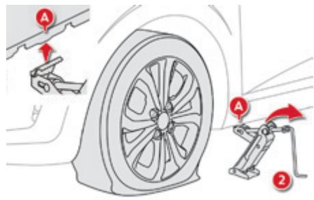 CITROEN C1 2 2014 - Démontage de la roue - 3