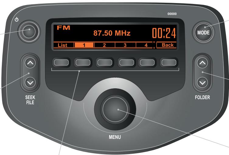CITROEN C1 2 2014 - Autoradio - 1