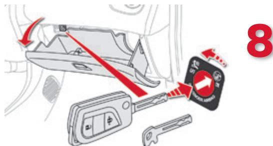 CITROEN C1 2 2014 - Désactivation de l'airbag frontal passager - 3