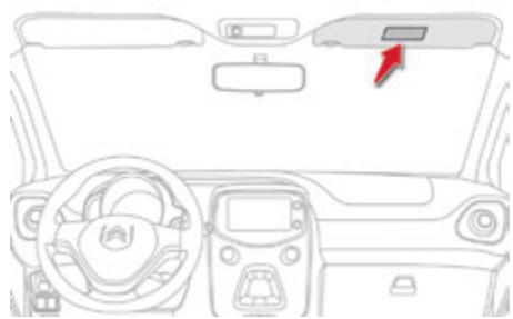 CITROEN C1 2 2014 - Désactivation de l'airbag frontal passager - 2