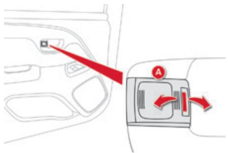 CITROEN C1 2 2014 - Verrouillage/déverrouillage de l'intérieur - 1