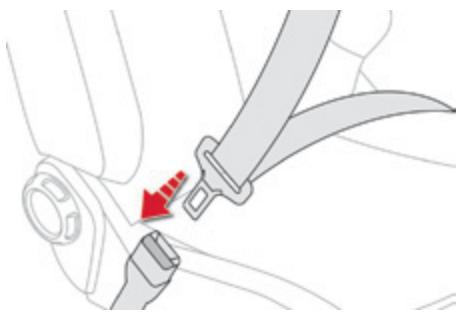 CITROEN C1 2 2014 - Ceintures de sécurité arrière - 2