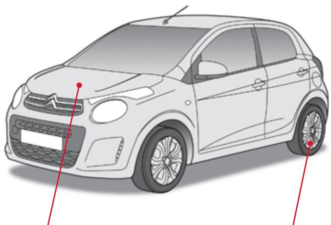 CITROEN C1 2 2014 - Clélectronique: accès et démarrage mains libres - 2