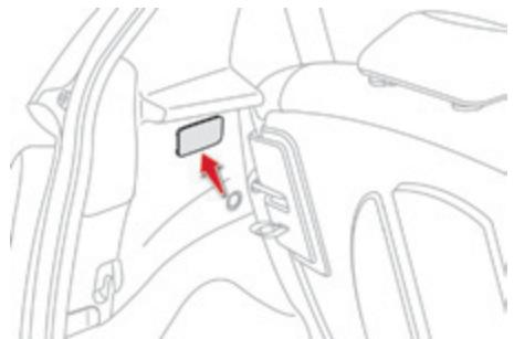 CITROEN C1 2 2014 - Éclairage du coffre - 1