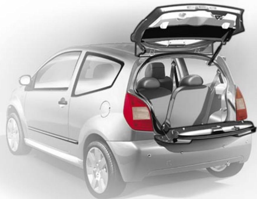 CITROEN C2 2008 - Si la clé n'est pas reconnue, le démarrage est impossible. - 2