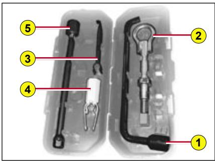CITROEN C2 2008 - Accès aux outils - 1