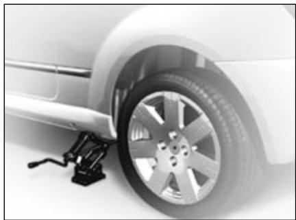 CITROEN C2 2008 - Dimension de la roue de secours - 1