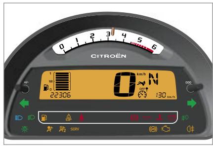 CITROEN C2 2008 - Témoins - 1