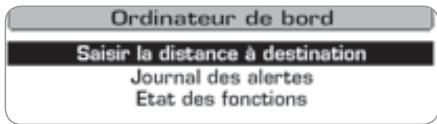 CITROEN C3 2 - Saisir la distance jusqu'à la destination - 2