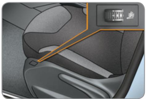 CITROEN C3 2 - Commande des sièges chauffants - 2