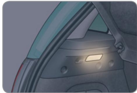 CITROEN C3 2 - Éclairage de COFFRE - 1