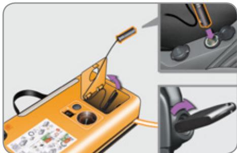 CITROEN C3 2 - Utilisation du kit - 3
