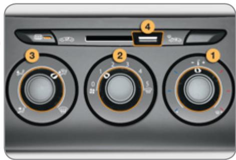 CITROEN C3 2 2011 - Conseils pour la ventilation et l'air conditionné - 3