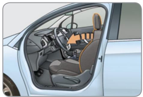 CITROEN C3 2 2011 - Sièges avant - 3