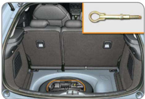 CITROEN C3 2 2011 - Accès aux outillages - 1