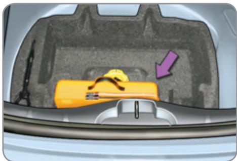 CITROEN C3 2 2011 - Accès au kit - 1