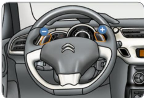 CITROEN C3 2 2011 - Commandes sous-volant - 1
