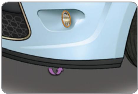 CITROEN C3 2 2011 - Changement des projecteurs antibrouillard - 1