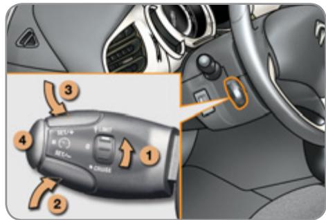 CITROEN C3 2 2011 - Limiteur de vitesse «LIMIT - 1