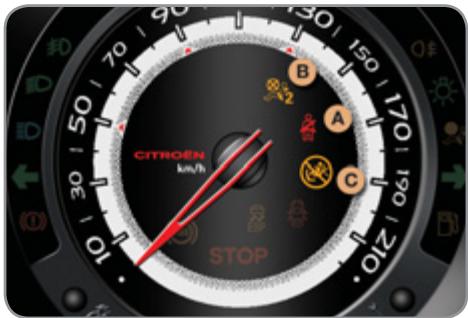 CITROEN C3 2 2011 - Ceintures avant et airbag frontal passager - 1