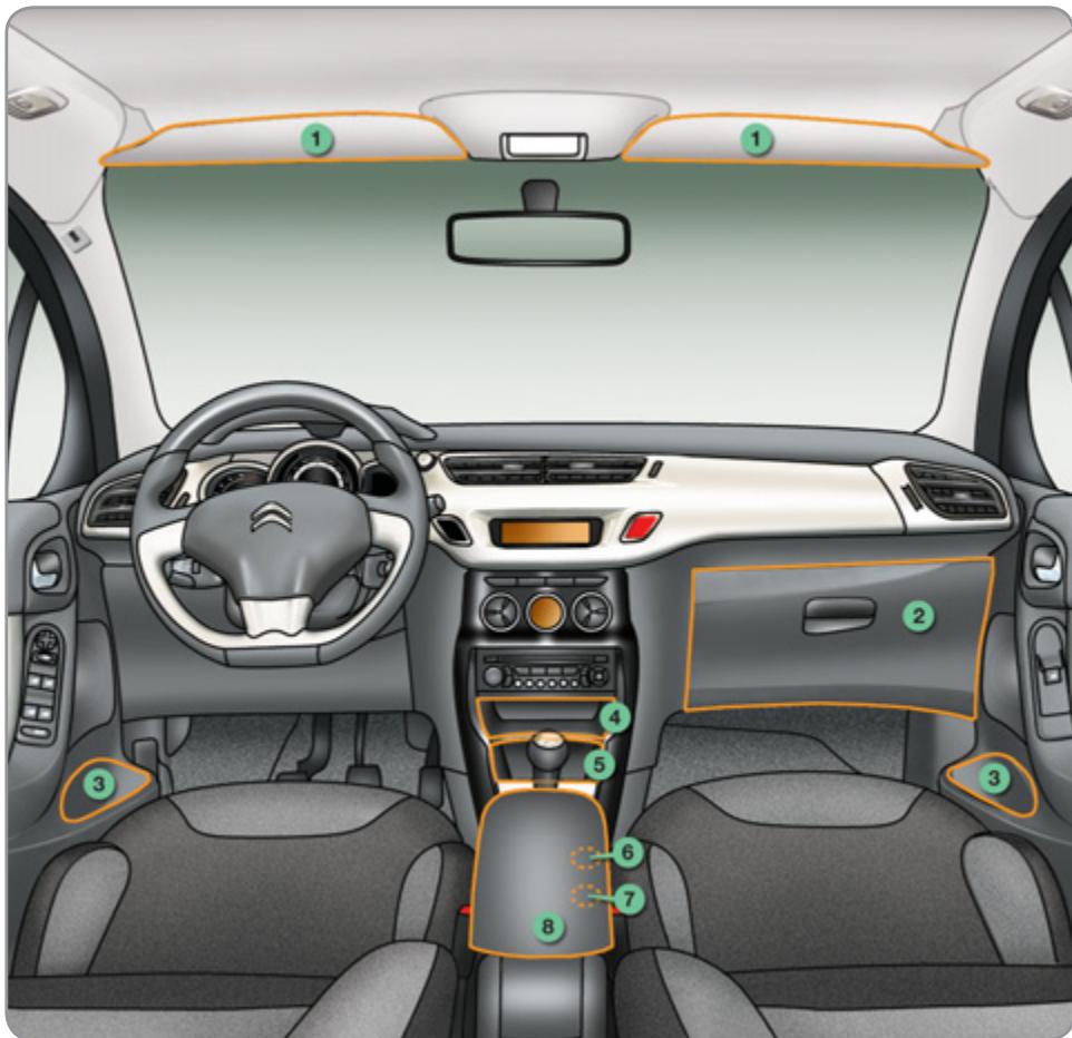 CITROEN C3 2 2011 - Éclairage de COFFRE - 3