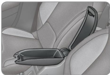 CITROEN C3 2 2011 - Accoudoir central - 1