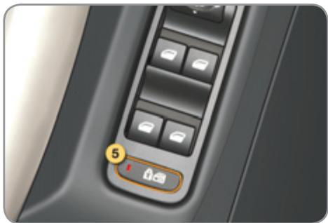 CITROEN C3 2 2011 - Neutralisation des commandes de lève-vitres et de portes arrière - 1