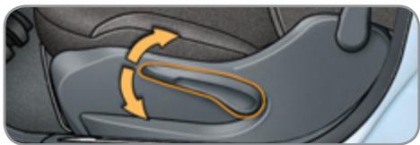 CITROEN C3 2 2011 - Réglage de l'inclinaison du dossier - 5
